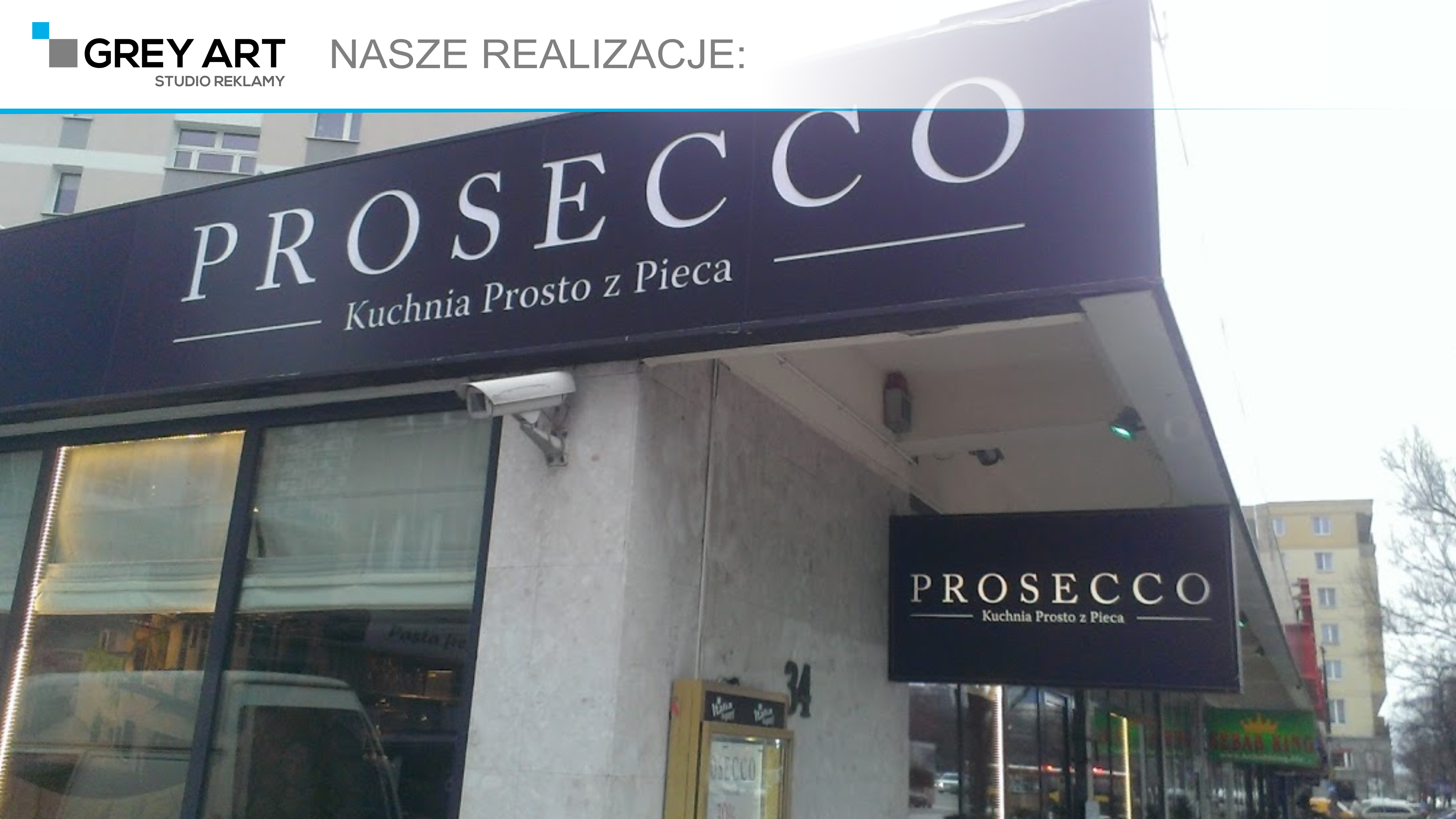 Prosecco – semafor i kaseton
