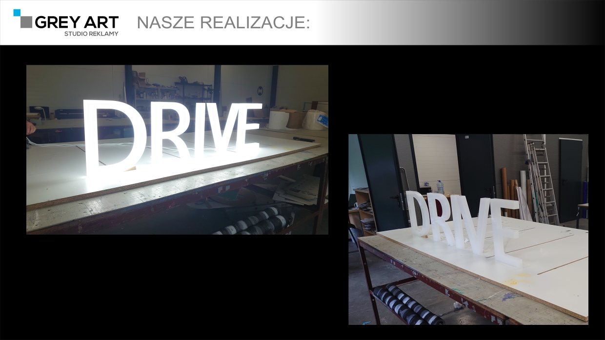 Litery podświetlane