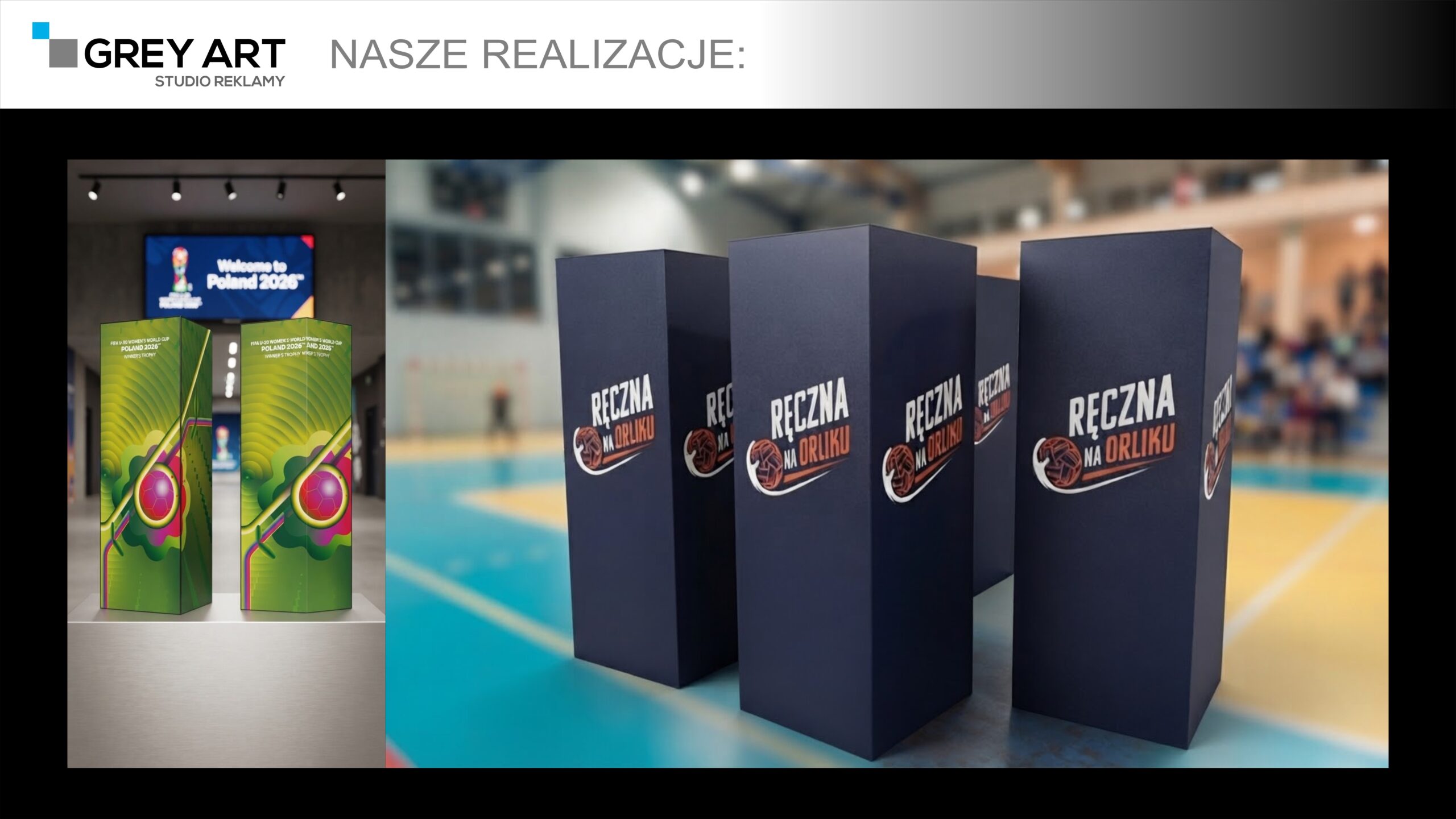Branding wydarzeń sportowych – stendy eventowe